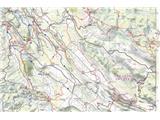 izsek zemljevida iz tega območja: Kartografija, Primorska, 1:40.000
