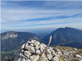 vrh, pogled na avstrijsko stran