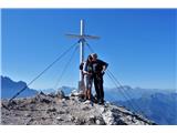 Monte Cernera - 2665 m Skupna z razglednega vrha Monte Cernera 