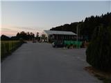 Zgornja Bistrica (Center Vintgar) - Partizanska bolnišnica Jesen