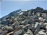 Nederkogel (3163 m), 12. 7. 2021 Krajši delno zahteven prehod grebena II.