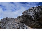 Vallon Bianco - 2684 m Počasi a vztrajno se dvigujeva, kot se za mulatjero tudi spodobi