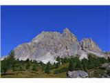 Col dei Bos - 2559 m ( Ferata Degli Alpini ) Pogled na Lagazuoi
