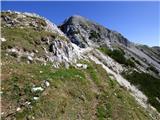 Planina Zajzera - Jof di Miezegnot/Poldašnja špica