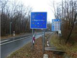 Budinci (border crossing) - Mali Triglav (Andovci) / Kis Triglav (Orfalu)