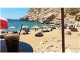 Mátala - Kókkini ámmos / Red beach (Crete) / Rdeča plaža (Kreta)