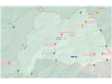 Zemljevid občine Jezersko na Google-u in približna lokacija Velikega vrha