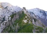 Kamniški Dedec - Staničev vrh (grebensko prečenje) Pogled naprej