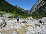 Remšendol - Moriška krnica (Alpe Moritsch) pogled nazaj