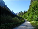 Remšendol - Moriška krnica (Alpe Moritsch) v začetku