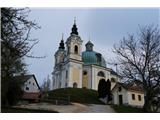 Obiščem cerkev Sv. Ane in nadaljujem po Jakobovi poti