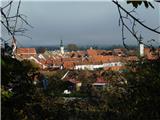 Pogled na Radgono / Bad Radkersburg.