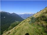 Planina Zapleč - Kal (greben Krnčice)
