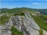 Oberfresen (Brendlwald) - Glitzfelsen (Golica / Koralpe)