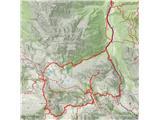 Na izhodišče se vrneva z busom. Prehodila pa sva 26 km in 1700 višincev
