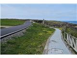 Interesting, the paved footpath stretches for kilometers and kilometers