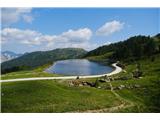 Bližnje jezero, namenjeno umetnemu zasneževanju