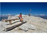 Nuove panchine in cima