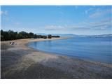 Tudi plaže v kampu so popolnoma čiste, brez vsake navlake