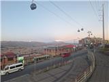 Pogled na Illimani z El Alta