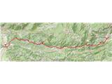 Za mano je naporen dan. Nabralo se je 41 km in 1700 višincev