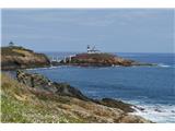 Beautiful lighthouse. There were plenty of these on the Camino dos Faros