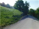 Breg - Sv. Jošt (pod vrhom Lisce)