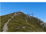 Monte Serla-2378 m, Monte Lungo-2282 m  Tukaj srečujeva predvsem domačine