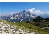 Nadaljujeva po grebenu čez Monte Falorio 