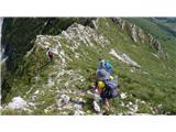 sestop v dolino. 