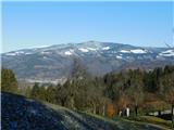 Selovec (885 m) Košenjak.