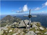 Gamskögel (2386m), Hochleitenspitze (2329m), Amachkogel (2312m), Lärchkogel (2358m) Gamskögel. 