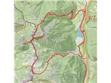 Monte Serla-2378 m, Monte Lungo-2282 m  Nabralo se je 18 km in 1300 višincev