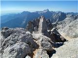 neverjetne skulpture je ustvarila mati narava... zadaj Triglav