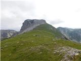 Ebenstein (2123 m) Vista su Ebenstein.