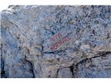 Cima d'Auta Orientale - 2645 m Ta je lepo označena. V bližini se zaključi tudi ferata Paolin Piccolin