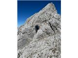 Vordere (2260m) in  Hintere (2279m)  Karlspitze Na grebenu. 