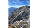 Raucheck (2431m) Pogled unatrag s Hieflerja.