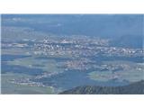 Kranj z višine 1955m.
