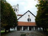 Moravske Toplice - Plečnikova cerkev (Bogojina)