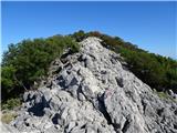 Via Apsyrtides greben in ...