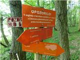 Opozorilo.