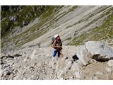 Cima d'Auta Orientale - 2645 m Hmm, tale ferata kar dobro zgleda …