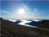 Hochwart (2210 m) Razgled.