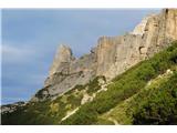 Monte Cristallino di Misurina A kmalu prideva na odprto. Rahel vetrič poskrbi za prijetno svežino :)