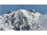 Približana slika 18. Najbolj bel vrh 'Na Križu' 2485m.