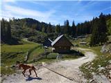 Pastirska koliba na planini Klom