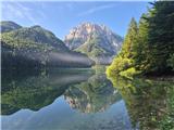 Jerebica in Rabeljsko jezero