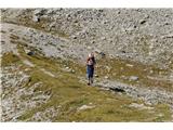 Cima d'Auta Orientale - 2645 m Na sedlu raztegneva noge pred novimi izzivi :)