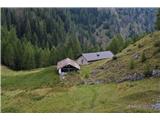 Prima Pala di San Lucano - 2221 m Še enkrat planina Planina d'Ambrosógn. Tu se bova prvič ustavila